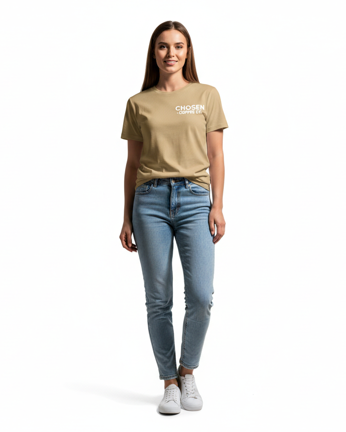 Chosen Coffee woman merch